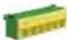 HAGER FWQ72P1 - Protection class IP44, impact protection IK09 - 5