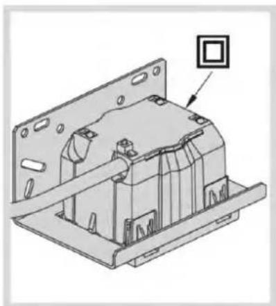 HAGER FWQ72P1 - FLF socket holder UM00H0 - 11