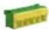 HAGER FWQ62P1 - Protection class IP44, impact protection IK09 - 1