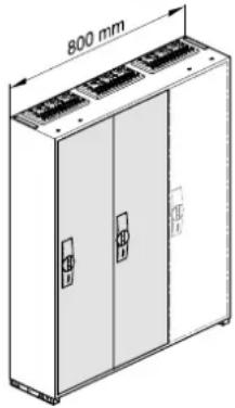 HAGER FWQ72N1 - Door references: Single door with univers door plate (FZ598N) - 10