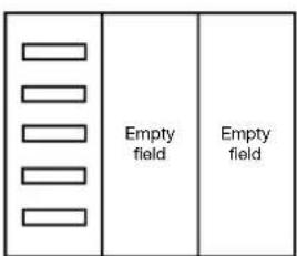Empty field Empty field