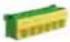 HAGER FWQ52N1 - Protection class IP44, impact protection IK09 - 4