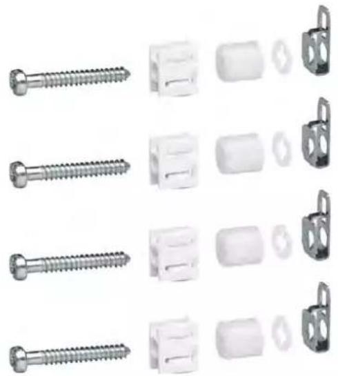 HAGER FWQ52N1 - univers FW adapter set - 1