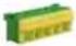 HAGER FWQ52N1 - Protection class IP44, impact protection IK09 - 3