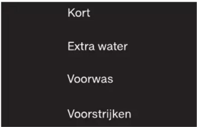 Kort Extra water Voorwas Voorstrijken