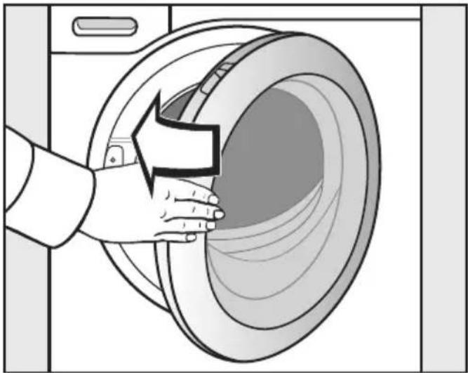 MIELE WSE463 WCS PWash&8kg - Bochtstuk uit de trommel verwijderen - 2