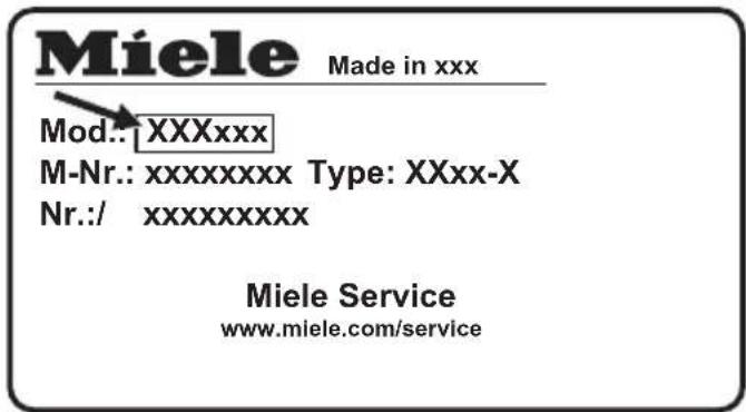 MIELE WSE463 WCS PWash&8kg - EPREL-databank - 1