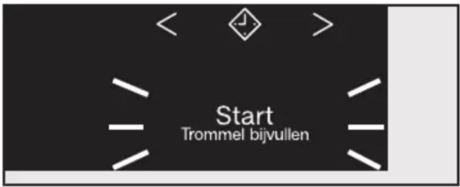 Start Trommel bijvullen