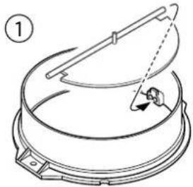 Linärie Narbonne RAHTS60XN - Mounting of V-flap - 3