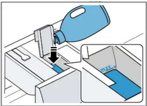 SIEMENS WG44G2FXNL - Doseerreservoir vullen - 2