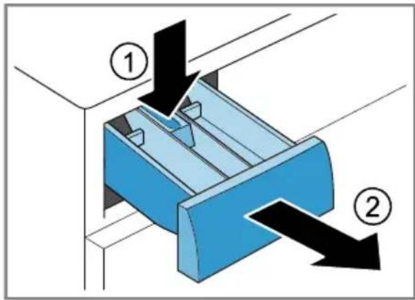 SIEMENS WM14N299NL - Schoonmaken van de wasmiddellade - 1
