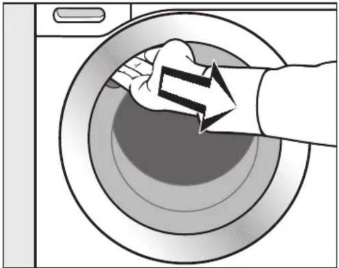 MIELE WEB695 WPS 125 Edition - Dispensers en bochtstuk uit de trommel verwijderen - 1