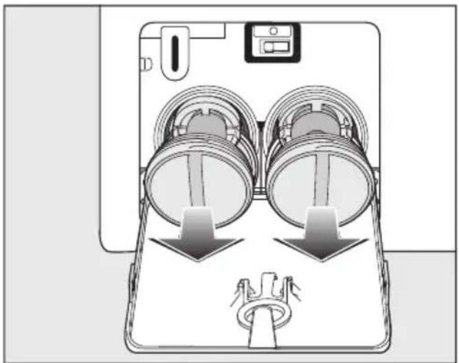 MIELE WCE470 WCS PWash&8kg - Water opvangen - 2