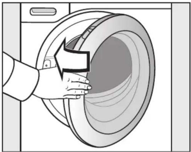 MIELE WCE470 WCS PWash&8kg - Bochtstuk uit de trommel verwijderen - 2