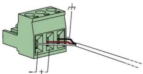 Audac VEXO115A - 3-Pin Terminal block: - 2