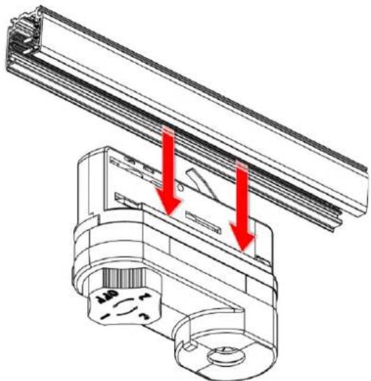 Artecta PAR 56 Track Light Warm-On-Dim - Dismounting - 4