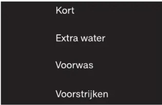 Kort Extra water Voorwas Voorstrijken