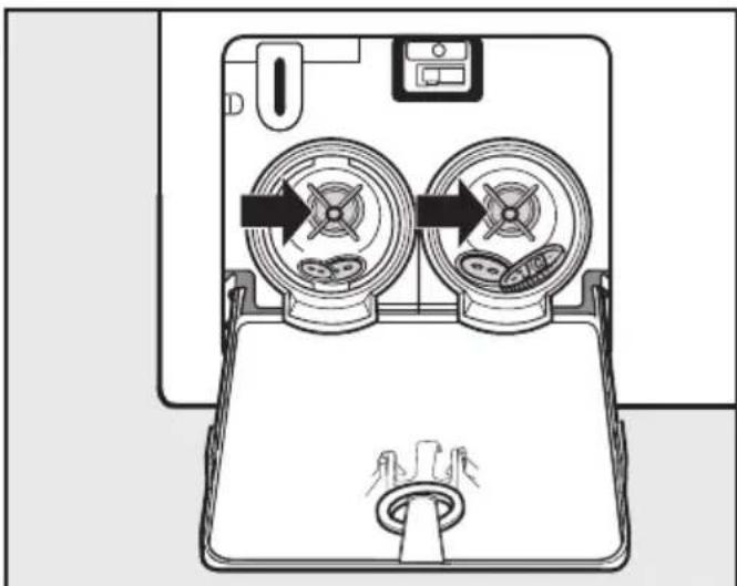 MIELE WEE475 WPS PWash&8kg - Water opvangen - 3