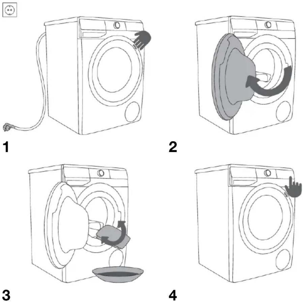 HISENSE WF5V163BW - VOORHETEERSTEGEBRUIK - 1