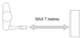 MAX 7 metres