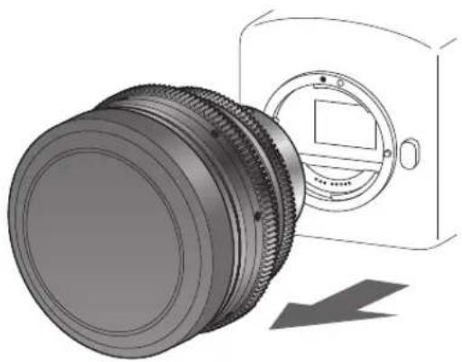 CANON CN-E20mm T1.5 L F - Установка объектива - 3