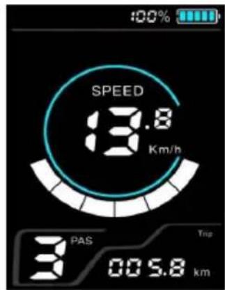 SPEED 13.8 Km/h 3 PAS Tris 3 005.8 km