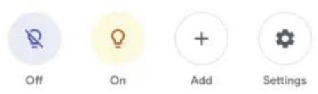 Off On Add Settings
