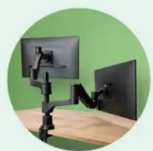 R-Go Tools Morelia Laptop holder - R-Go monitor arm assortment - 3