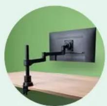 R-Go Tools Morelia Laptop holder - R-Go monitor arm assortment - 2