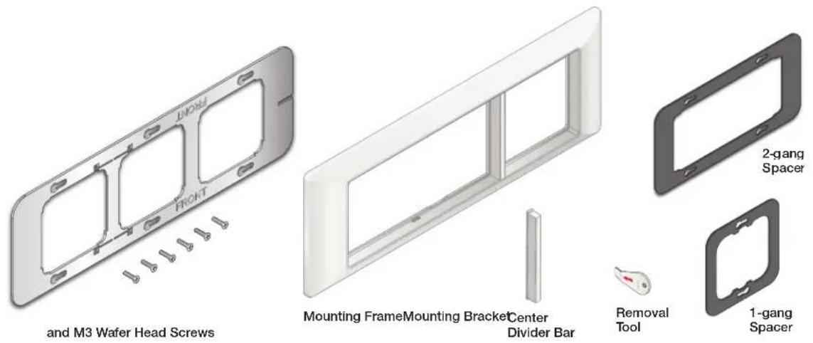 Extron MLM 84 Flex55 - MLM 84 Flex55 Mounting Kit • Installation Guide - 1