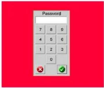ZEBRA 8585 - Keyboard / Front Key Locking - 1