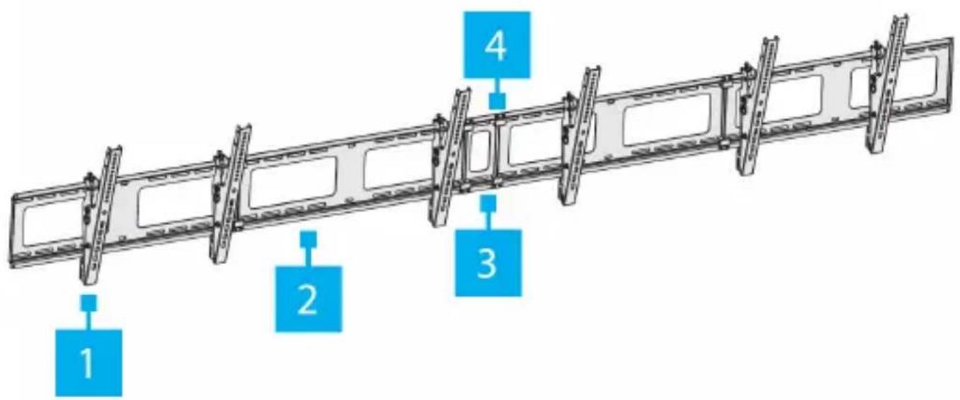 StarTech.com FPWMNB - Product Diagram - 1