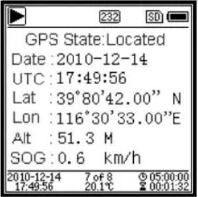 PCE Instruments 432 - Screen of Level Meter Mode - 7