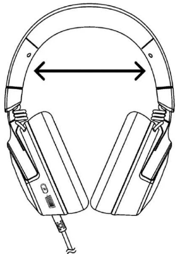 RAZER Kraken V4 X - 快適に使用するための調整 - 1