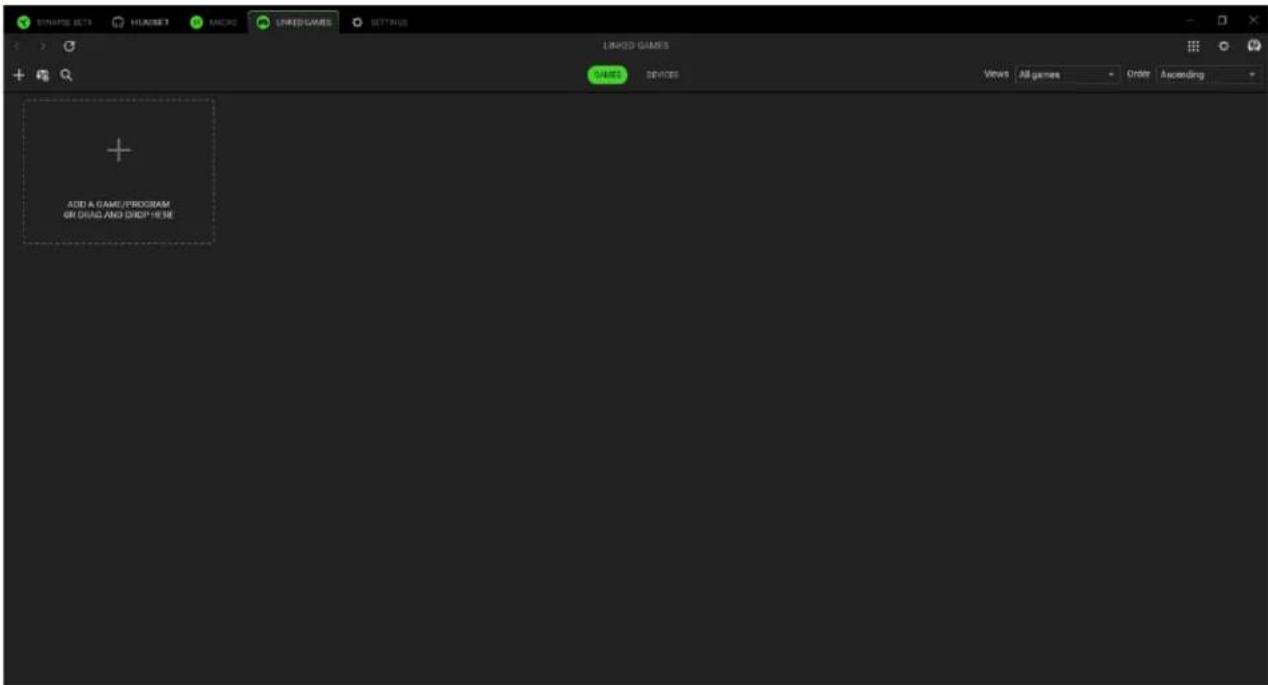 RAZER Kraken V4 X - リンクされたゲーム - 1