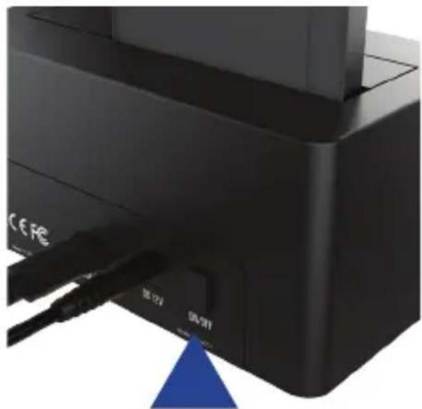 Sabrent DS-UTC1 - USB TYPE-C 3.1 SATA/SSD 2.5"/3.5" HARD DRIVE DOCKING STATION - 8