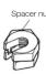 i-PRO WV-QED100G - Mount the safety wire angle (accessory) on the anchor bolt for the - 3