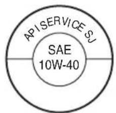 API SERVICE SJ SAE 10W-40