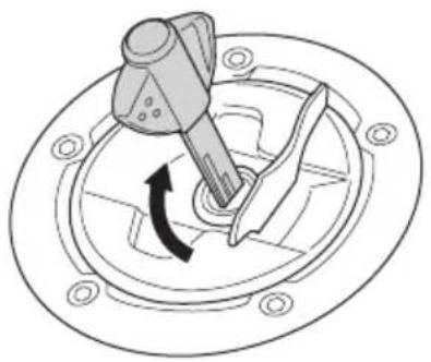 SUZUKI V-Strom 800 (2025) - PROCEDURE VOOR TANKEN - 1