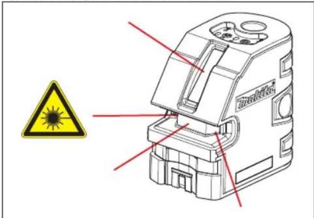 MAKITA SK104Z - Laserclassificatie - 1