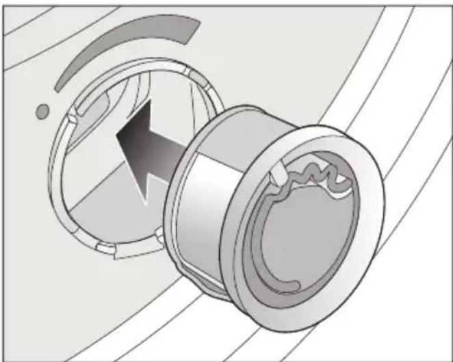 MIELE TEC575WP EcoSpeed - Geurflacon plaatsen - 2