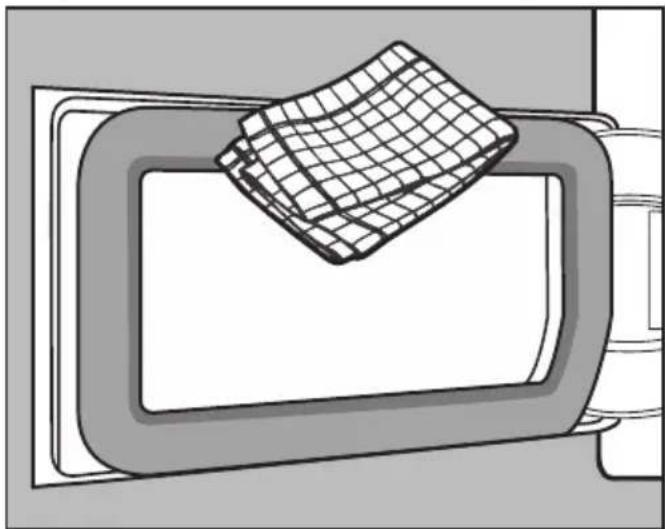 MIELE TEC575WP EcoSpeed - Klep voor het sokkelfilter reinigen - 1