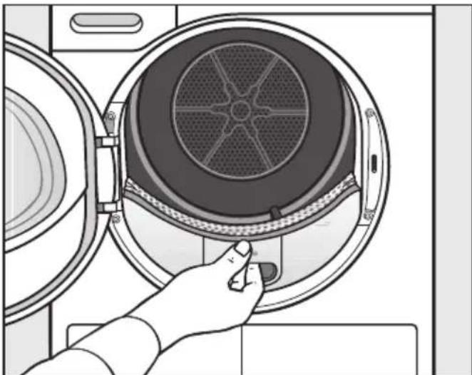 MIELE TEC575WP EcoSpeed - Zichtbare pluizen verwijderen - 1