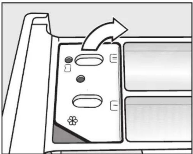 MIELE WSE383 WCS - Capsule plaatsen - 1