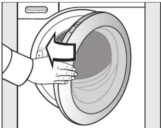 MIELE WSC383 WCS - Bochtstuk uit de trommel verwijderen - 2