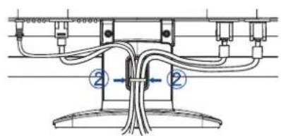 Technical diagram showing a mechanical or electrical assembly with labeled components and directional arrows indicating flow or movement.