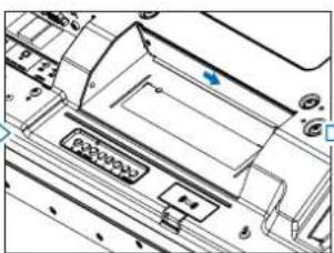 NEC MultiSync UN552A - Installing an Option Board - 3