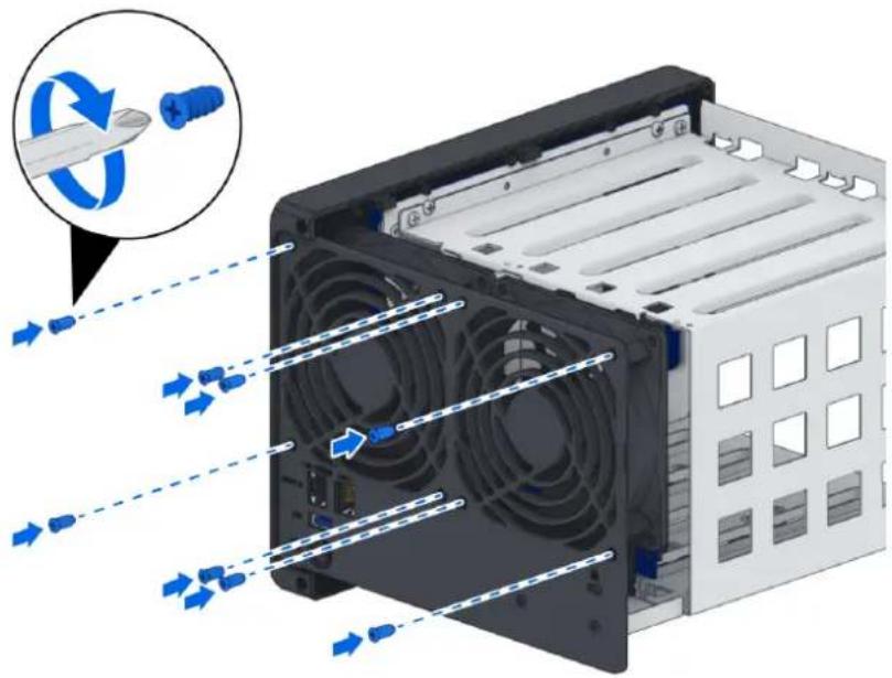 SYNOLOGY DiskStation DS425+ - Een nieuwe ventilator installeren - 3