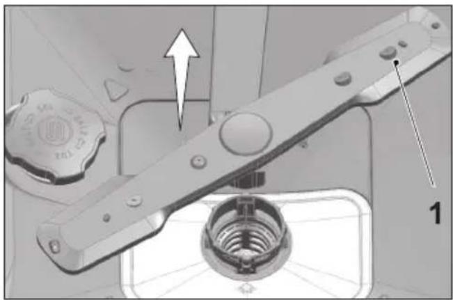 Mechanisch assemblagediagram met een hefboommechanisme met een tandwiel en een schroefdraadonderdeel (geen tekst of symbolen)