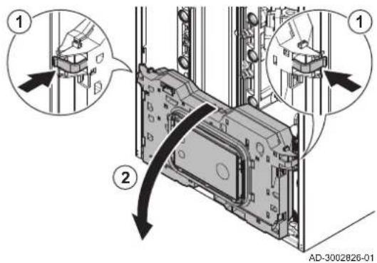 Remeha Quinta 90 - Toegang tot de controlbox - 1